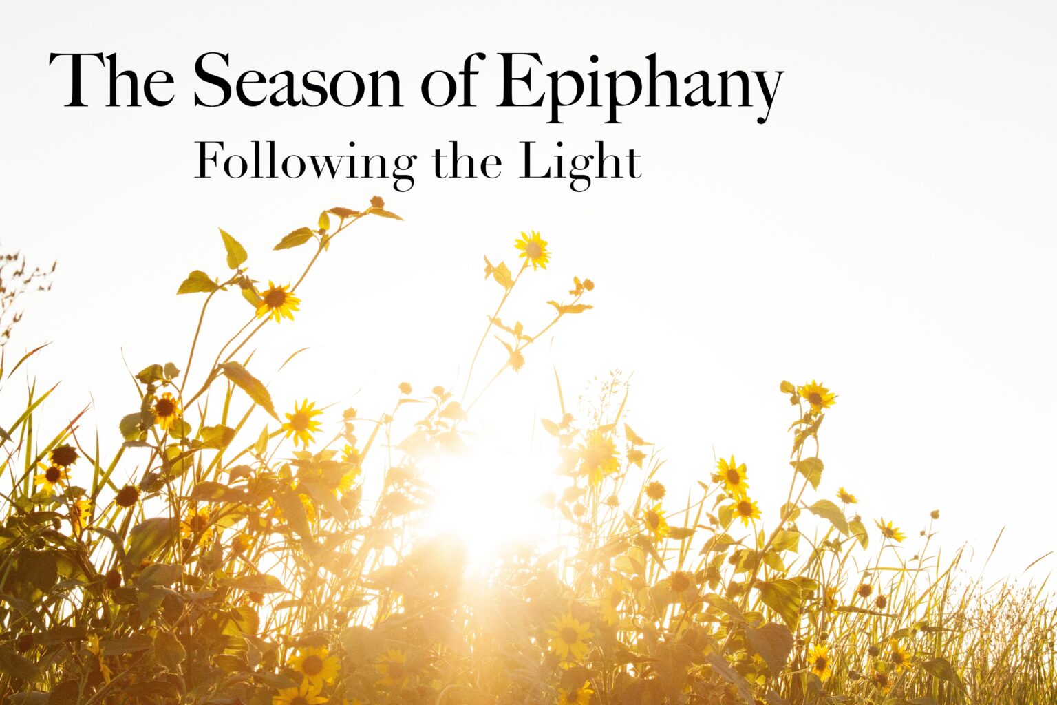 Season of Epiphany Gloria Dei Lutheran Church